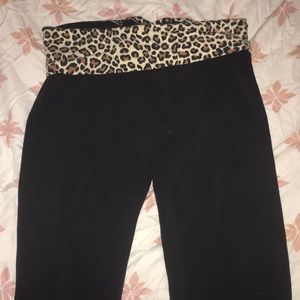 TPART cheetah yoga pants bootcut